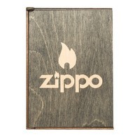 Комплект Zippo Запальничка Бандерівське Смузі + Подарункова упаковка + Бензин + Кремені