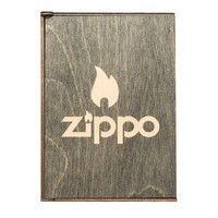 Комплект Zippo Запальничка 28994 201FB Zippo Stamp + Бензин + Кремені + Подарункова коробка