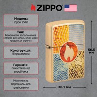 Запальничка Zippo 254B Elements Of Earth Design