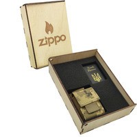 Фото Подарунковий набір Zippo Зажигалка 218-SU CLASSIC + Коробка + Чохол для системи molle mz05px піксель