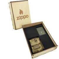 Подарунковий набір Zippo Зажигалка 221U CLASSIC + Коробка + Чохол системи molle mz05px піксель