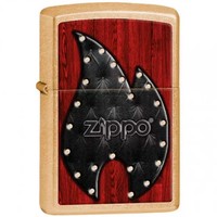 Запальничка Zippo 28832 Leather Flame
