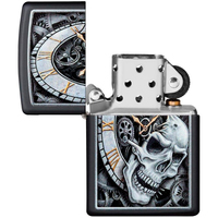 Запальничка Zippo Skull Clock Design 29854